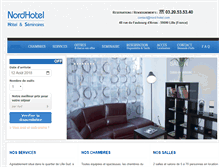 Tablet Screenshot of nord-hotel.com